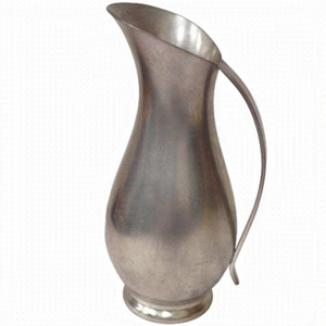 Vintage Royal Holland Daalderop Handled Pewter Pitcher Jug Vase *Small Dents